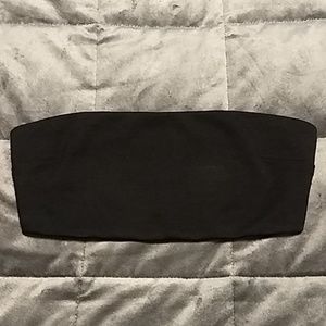 Express Ponte Knit Bandeau Top